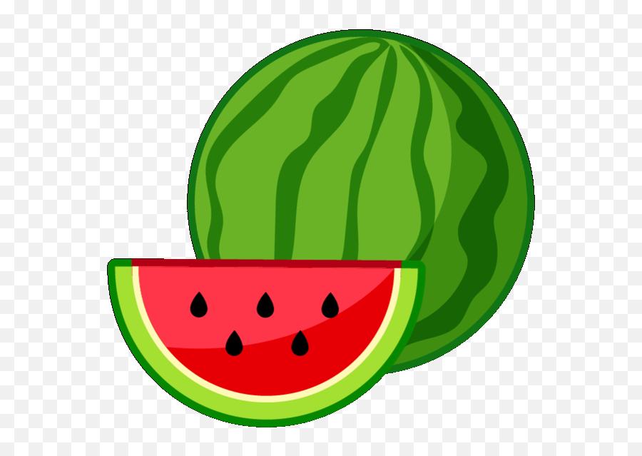 Green Fruit Stickers For Android Ios - Fruit Gif With Seeds Emoji,Emoji Fruits