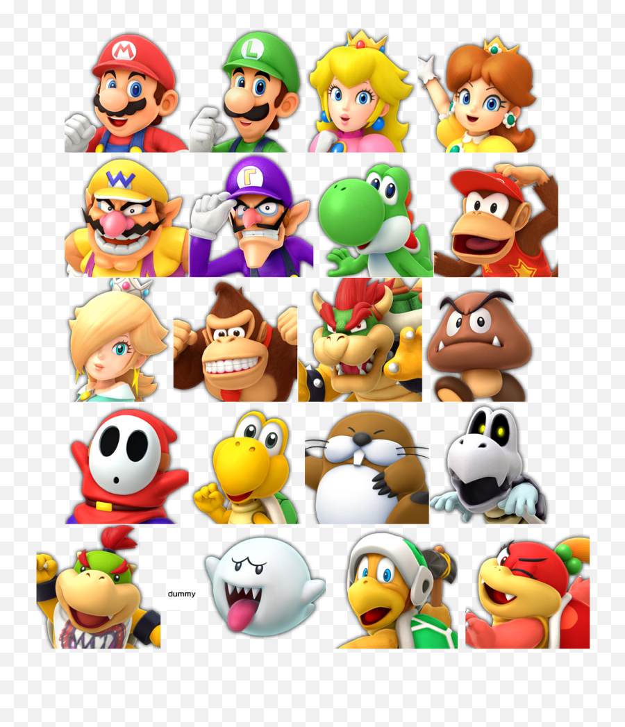 Character - Pom Pom Mario Party Emoji,Happy Thanksgiving Emoticon