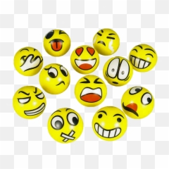 Emoticon 3 Stress Ball - Smile Emoji Balls