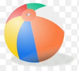 Beach Ball Free To Use Clip Art - Emoji