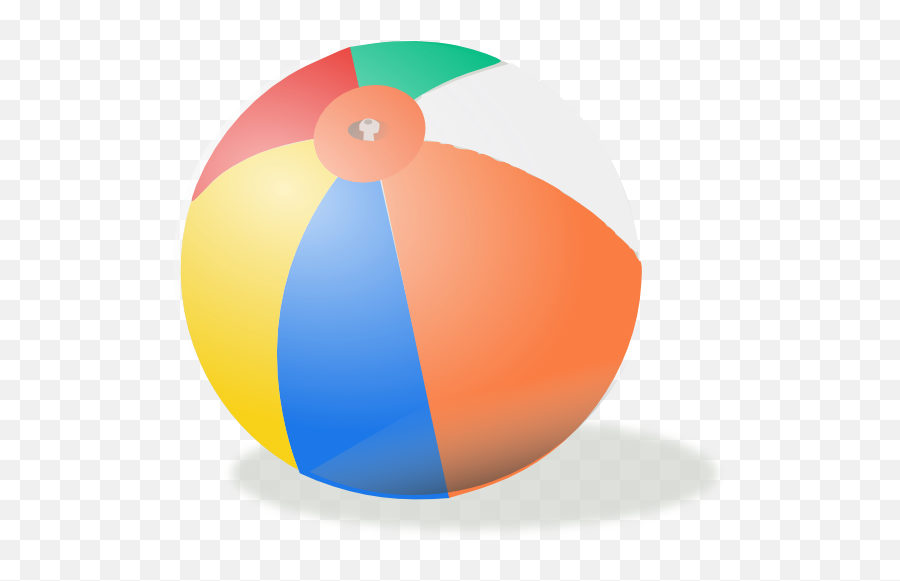 Beach Ball Free To Use Clip Art - Beach Ball Clip Art Emoji,Emoji Beach Ball