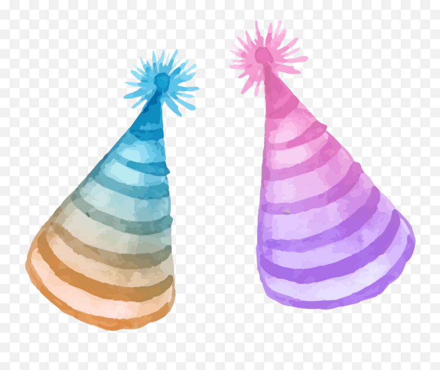 Party Birthday Hat Png - Party Hat Transparent Background Emoji,Emoji Party Hats