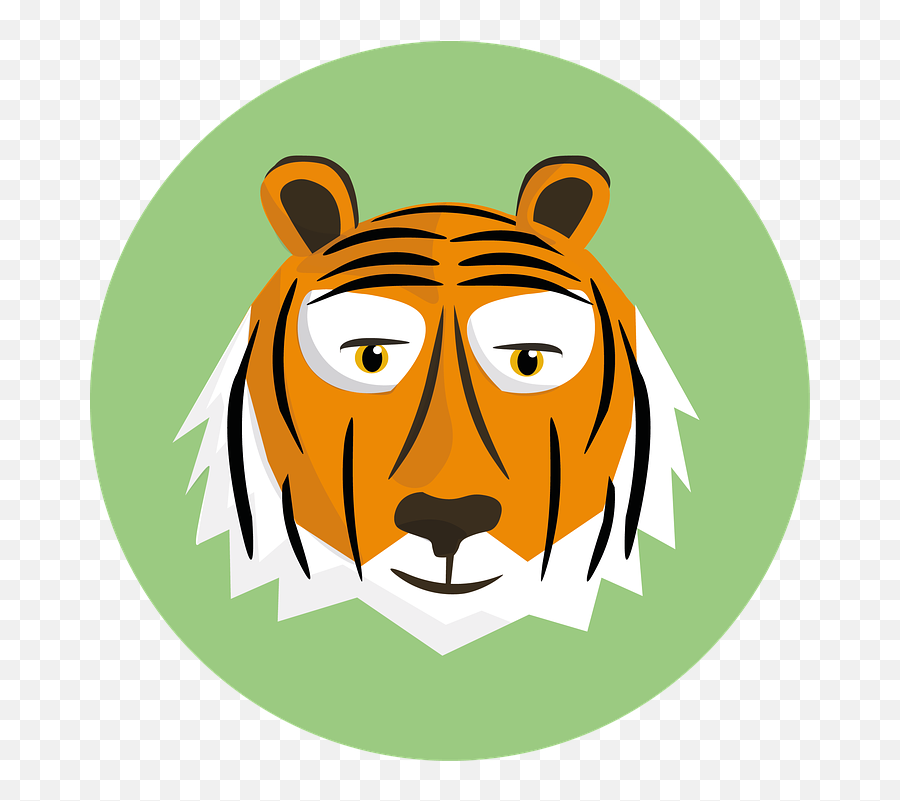 Download Hd Angry Emoticon Mad Tiger - Siberian Tiger Emoji,Tiger Emoticon