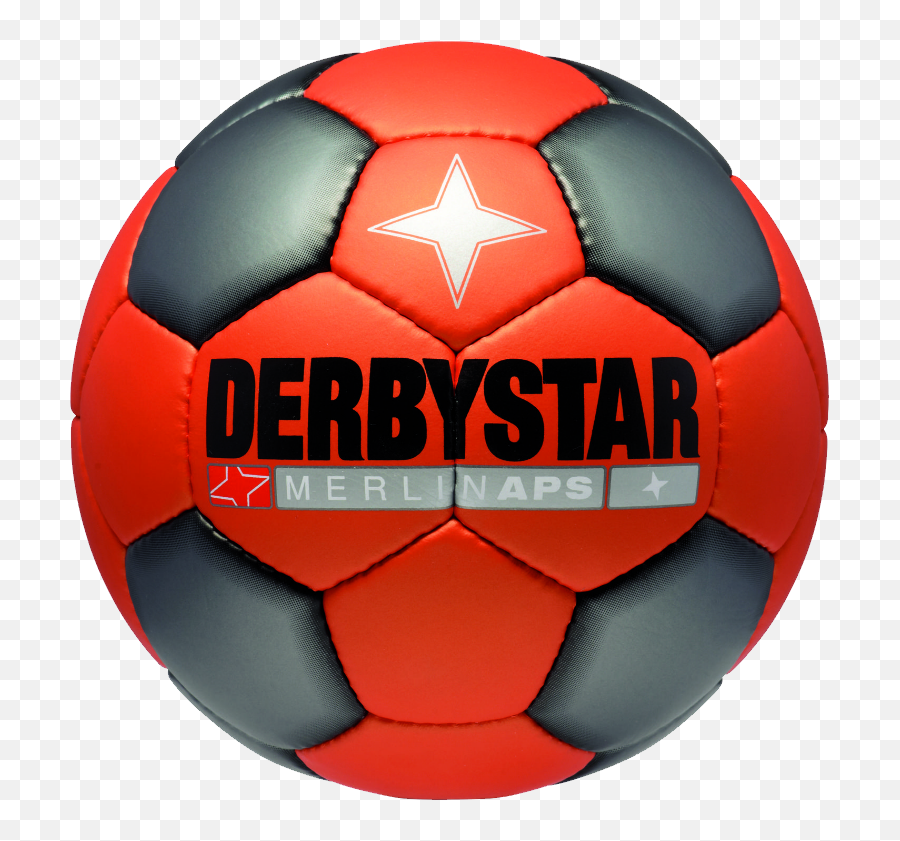 Red Football Ball Png Image - Derbystar Ball Emoji,Soccer Goal Emoji