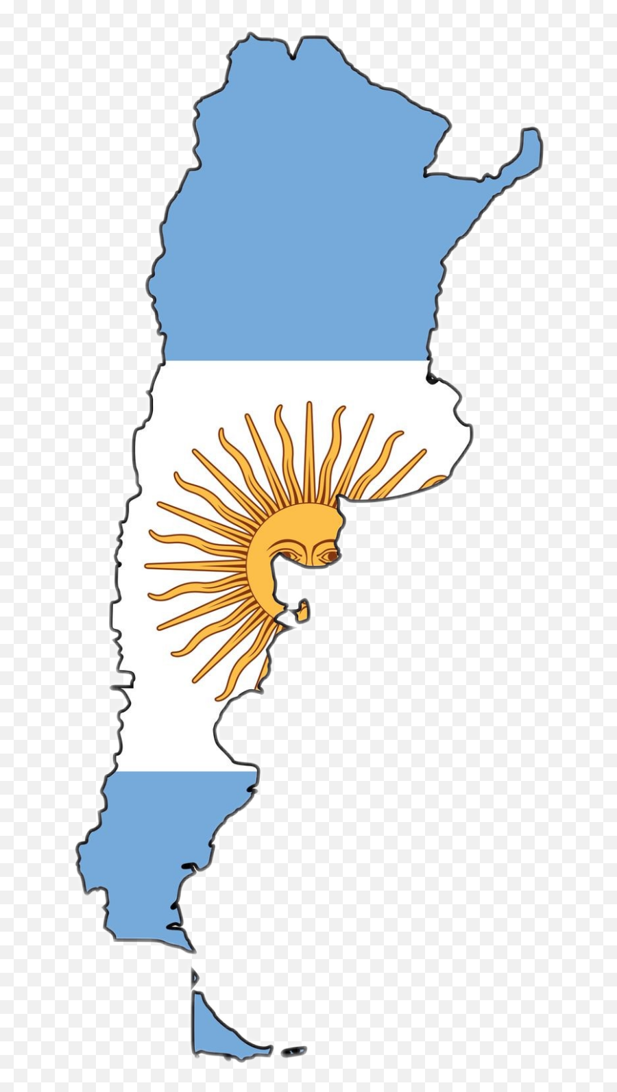 Argentina Flag - Argentina Map Flag Emoji,Argentina Flag Emoji