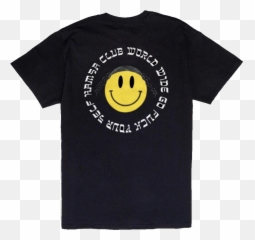 HAPPY FACE TEE BLACK - Sapporo Beer Garden Emoji